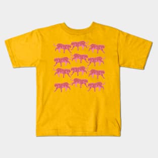 Tigers Pattern 2 Kids T-Shirt